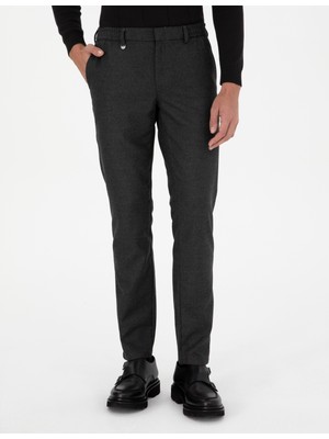 Pierre Cardin Erkek Antrasit Ex. Slim Fit Kumaş Pantolon 50297517-VR006