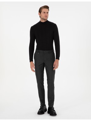Pierre Cardin Erkek Antrasit Ex. Slim Fit Kumaş Pantolon 50297517-VR006