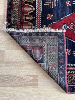 DesignEv 100X180 cm El Dokuma Canlı Renkli Dekoratif Yün Türk Kilim Yıkanabilir Kilim