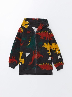 Lcw Kids Baskılı Bisiklet Yaka Uzun Kollu Baskılı Erkek Çocuk Sweatshirt