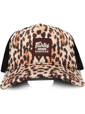 Fairtex CAP10 Leopar Desenli Şapka