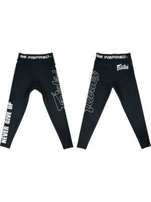 Fairtex CP2 Kadın Kompresyon Taytı Siyah Antrenman ve Fitness Taytı M Beden