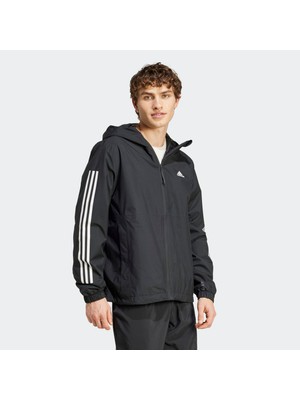 Adidas Essentials Rain.rdy Erkek Siyah Ceket (IV9262)