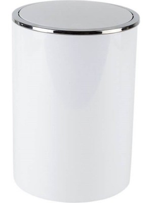 Primanova Lenox Çöp Kovası 6 Lt Beyaz M-E35-01
