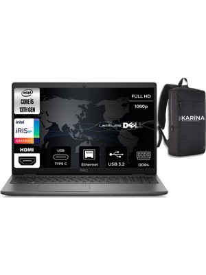 Dell Latitude 3540 I5-1335U 64GB 1tb SSD 15.6 Fhd FreeFreedso Taşınabilir Bilgisayar N032L354015EMEA-06
