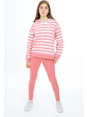 Toontoy Kız Çocuk Üçlü Taytlı Takım