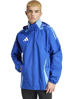 adidas TIRO24 C Awjkt Erkek Futbol Antrenman Ceketi IR7561 Mavi