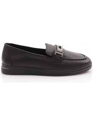 Dgn 981G Kadin G Metal Tokali Loafer Ayakkabi