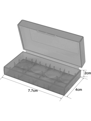 Motorobit 2X18650 Pil Saklama Kutusu - Siyah