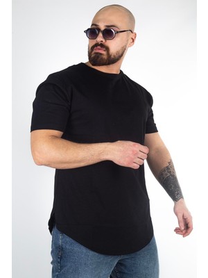Slim Fit Oval Kesim T-Shirt