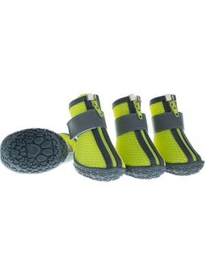 Paw Prints Köpek Ayakkabısı Yeşil