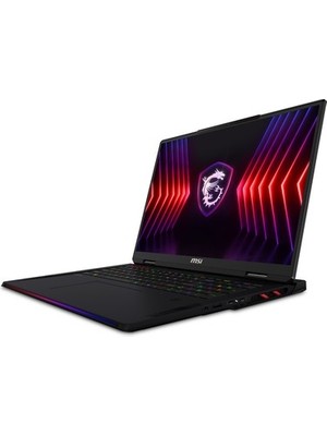 Msı Raıder 18 Hx Intel Core I9 14900HX 96GB 1tb SSD RTX4090/16GB Freedos 18" Uhd+ Taşınabilir Bilgisayar A14VIG-468TR-A3 & Anzar Mouse