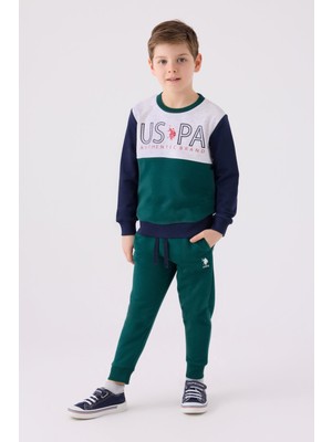 U.S. Polo Assn. Erkek Çocuk Lisanslı Authentic Brand Alt Üst Takım