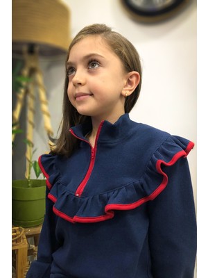 Pisi Pisi Kids Wear Premium Kalite Pamuklu Kız Çocuk Ispanyol Alt Üst Takım