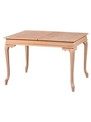 Mkd - Msa 213 / 120 cm Lükens Yemek Masası Cilasız Ahşap