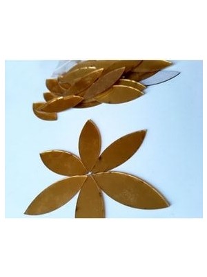 Dekoratif Pleksi Ayna / Yaprak Desen