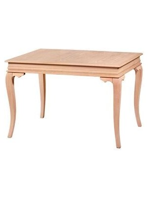 Mkd - Msa 216 / 140 cm Rustik Sabit Yemek Masası Cilasız Ahşap