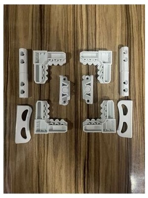 Beyaz Sineklik Aksesuar Seti Kapı 17X25