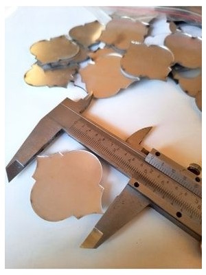 Dekoratif Pleksi Ayna / Safir Desen