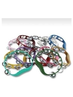 Particim Süs Evi Karışık Renk Plastik Tef Kına Tefi 5 Adet