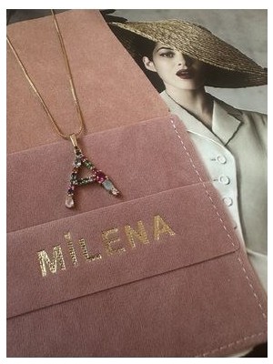 Milena Istanbul Harf Kolye A
