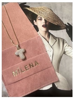 Milena Istanbul Harf Kolye T
