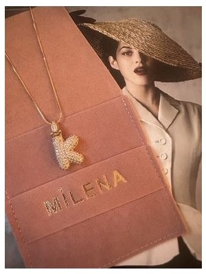 Milena Istanbul Harf Kolye K