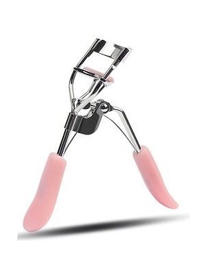 Nofella Kirpik Kıvırma Makası & Kirpik Kıvırıcı Pembe Renkli Kullanım Alanı Göz Makyajı İçin