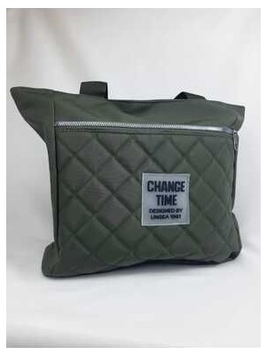 Change Time Hakiyeşil Su Geçirmez Omuz / Kol Çanta