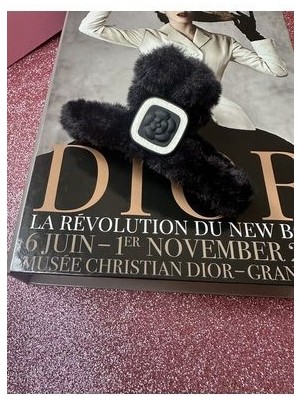 Milena Istanbul Peluş Çiçek Mandal Toka