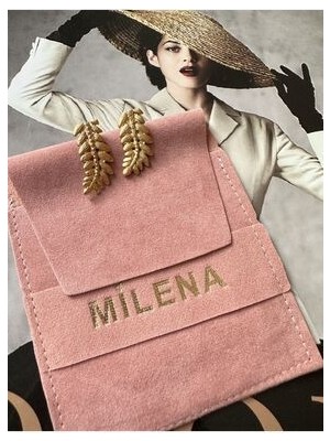Milena Istanbul Yaprak Buketi Küpe