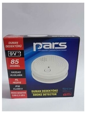 Cata Pars Technology Desing Electronic Pars D01 Duman Dedektörü Pilli -Smoke Detector