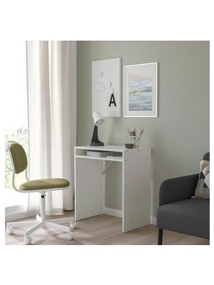 IKEA Torald Beyaz Çalışma Masası 65x40 cm