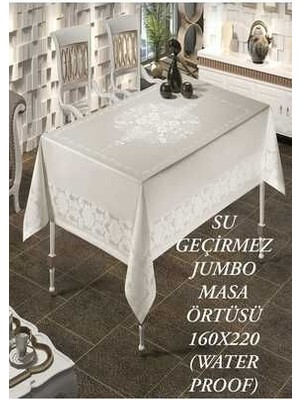 HMZ Su Geçirmez Jumbo Masa Örtüsü . Çeyizlik , hatıralik .  (Water Proof)