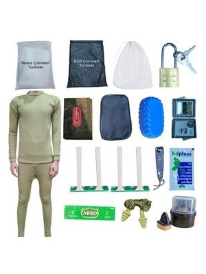 Özlü Askeri Malzeme Askeri Termal Içlik ve Askeri Malzeme Paketi Askeri Set