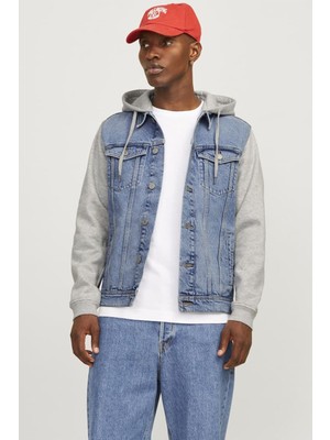 Jack & Jones Jean Jacket W Sweat Mf 204 Erkek Mont 12259204 12259204002