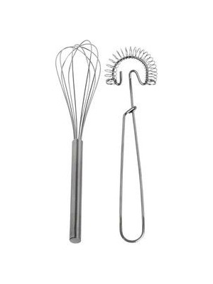 IKEA Idealisk Ikili Metal Çırpıcı Seti