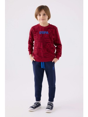 U.S. Polo Assn. Bordo Erkek Çocuk Takım