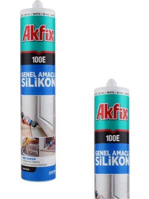 Akfix Silikon Beyaz