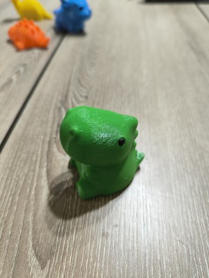 Work3d Renkli Mini Dinozor Figür Oyuncak Seti - Çocuklarınız Eğlenirken Öğrensin !