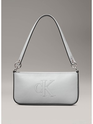 Calvin Klein Açık Gri 25X13X4 cm Kadın Omuz Çantası K60K612725PFF