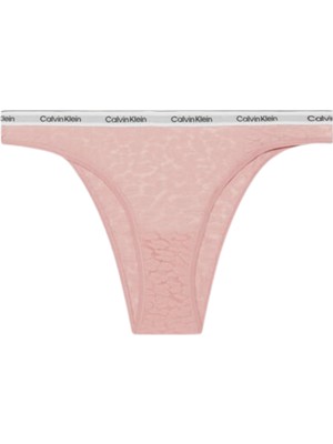 Calvin Klein Kadın Marka Logolu Elastik Bantlı Günlük Kullanıma Uygun Pudra Külot 000QD5233E-TQO