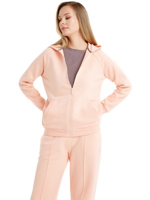 Blackspade Kadın Sweatshirt 60463 - Şeftali