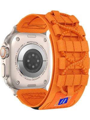 Teleplus Apple Watch 10 Serisi 46MM Kordon Hasır Kumaş KRD99