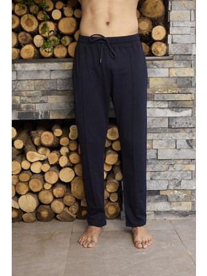 Kly Erkek %100 Pamuk Tek Pijama Eşofman Alt 1042