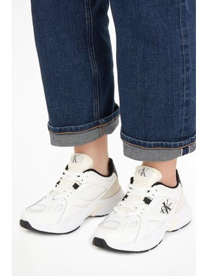 Calvin Klein Kadın Retro Runner Lace Sneaker