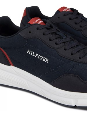 Tommy Hilfiger Erkek Faston Mıx Ess Sneaker-Lacivert