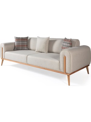 Kayalar Sofa Leon Koltuktakımı 3+3+1