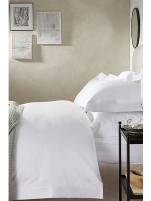 The White Company Cranleigh Oxford Yastık Kılıfı,1000 Iplik Sayılı Pamuklu Saten 50X75