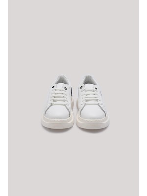Nebbati Basic Bg Store Erkek Çocuk Siyah Ayakkabı Düz Tabanlı Konforlu Tasarım 34 Numaralı